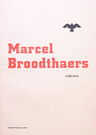 Marcel Broodthaers poetique Marcel Broodthaers poetique